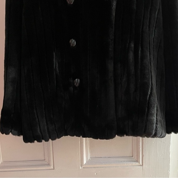 Nwt New Faux Mink Fur Coat - Picture 2 of 11